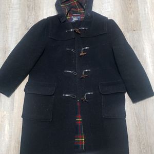 Vintage Burberry wool pea coat